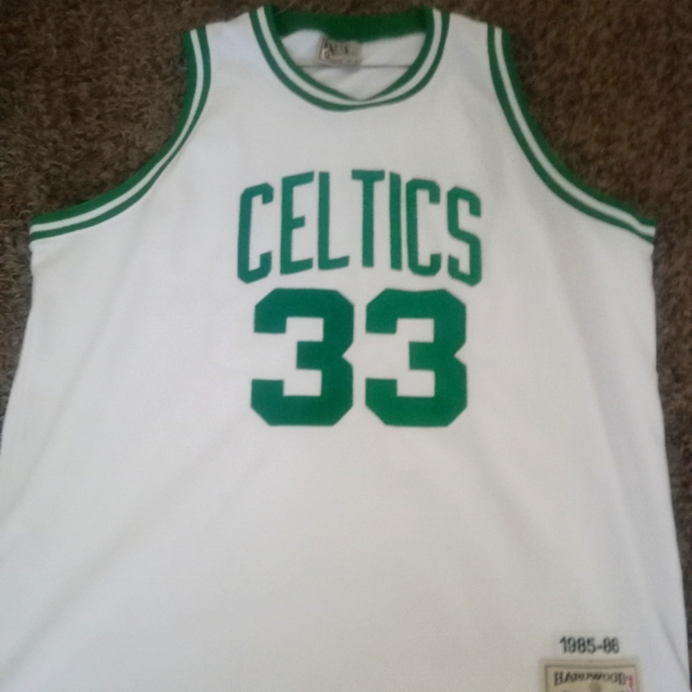 Boston Celtics throwback jersey